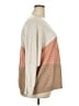 Kathy Ireland Color Block Tan Pullover Sweater Size 2X - photo 4