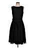 Tommy Hilfiger 100% Polyester Black Casual Dress Size 10 - photo 1