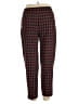 Alfred Dunner Plaid Red Casual Pants Size 10 - photo 2