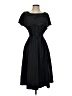 Assorted Brands 100% Rayon Solid Black Casual Dress Size S - photo 1