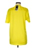 Adidas 100% Polyester Yellow Active T-Shirt Size M - photo 2