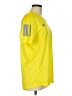 Adidas 100% Polyester Yellow Active T-Shirt Size M - photo 4