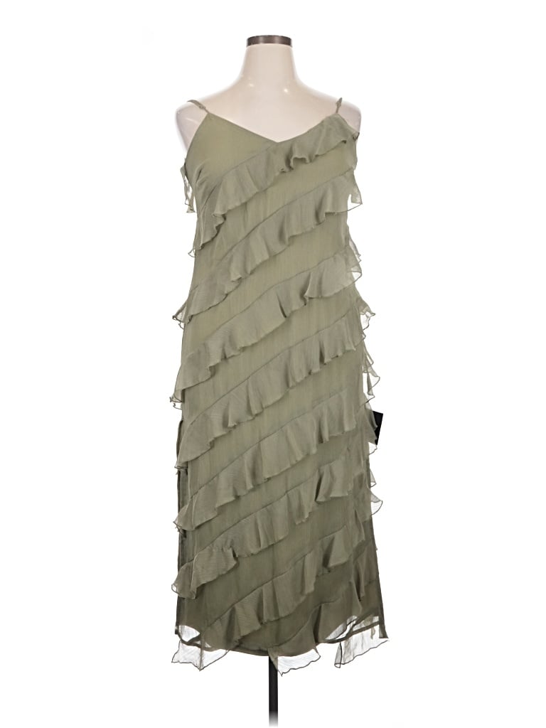 Pre-owned Lulus Cocktail Dress In Green