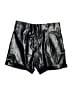 madden nyc 100% Polyurethane Metallic Silver Shorts Size M - photo 2