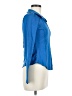 Pilcro Blue Long Sleeve Blouse Size M - photo 4