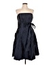 JJ's House 100% Polyester Blue Cocktail Dress Size 12 - photo 1