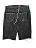 IMAAN X FRAME 100% Cotton Black Denim Shorts Size 27 waist - photo 2