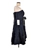 JJ's House 100% Polyester Blue Cocktail Dress Size 12 - photo 4