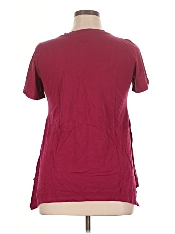 LOGO by Lori Goldstein Short Sleeve Top (view 2)