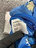 Intermix 100% Silk Blue Long Sleeve Silk Top Size 8 - photo 8