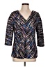 Dana Buchman Black 3/4 Sleeve Blouse Size L - photo 1