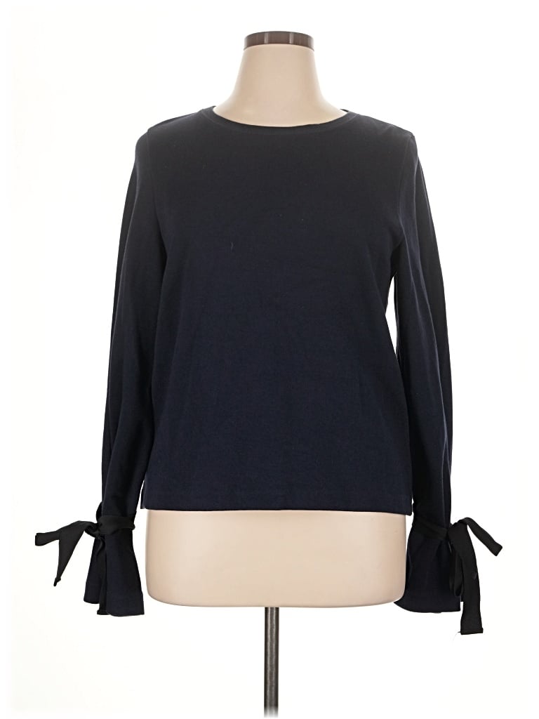 Pre-owned Jcrew Pullover Sweater In Black
