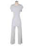 Caution to the Wind Stripes Gray Jumpsuit Size M (estimated) - photo 2