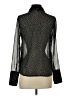 Monki Polka Dots Black Long Sleeve Blouse Size XS - photo 2