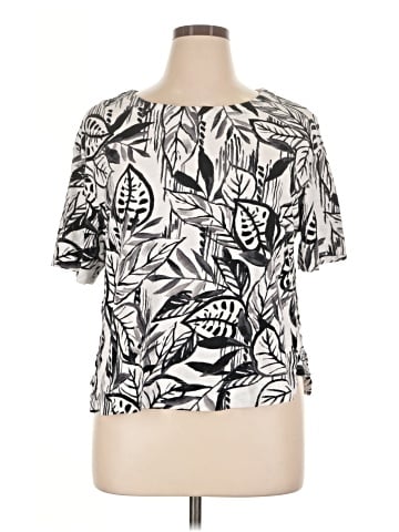 Tahari Short Sleeve Top (view 1)