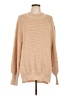 Unbranded Solid Tan Turtleneck Sweater Size L (estimated) - photo 1