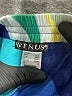 Venus 100% Rayon Color Block Blue Casual Pants Size L - photo 7