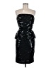 Assorted Brands 100% Polyester Stars Black Cocktail Dress Size 6 - photo 1