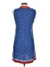 Escapada 100% Rayon Print Blue Casual Dress Size M - photo 2