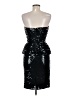Assorted Brands 100% Polyester Stars Black Cocktail Dress Size 6 - photo 2