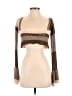Nataya 100% Polyester Brown Pullover Sweater Size S - photo 1