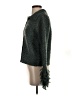 Zara 100% Polyester Tweed Green Pullover Sweater Size S - photo 5