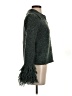 Zara 100% Polyester Tweed Green Pullover Sweater Size S - photo 4