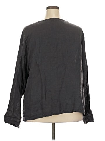 Flax Long Sleeve Blouse (view 2)