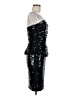 Assorted Brands 100% Polyester Stars Black Cocktail Dress Size 6 - photo 4