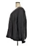 Flax 100% Linen Gray Long Sleeve Blouse Size 26 (3G) - photo 5