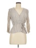 Mod Boutique 100% Rayon Gray 3/4 Sleeve Blouse Size M - photo 1