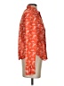 Levi's 100% Cotton Print Orange Long Sleeve Blouse Size S - photo 4