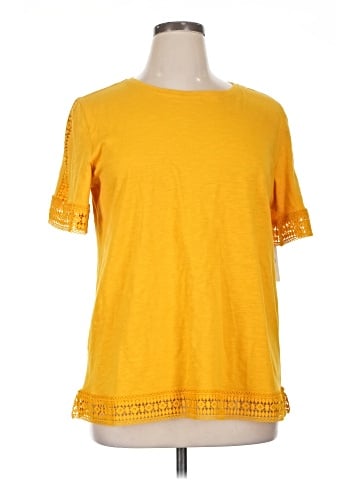 St. John's Bay Short Sleeve Top (view 1)