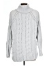 Moon & Madison 100% Polyester Gray Turtleneck Sweater Size L - photo 2