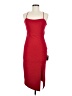 Lulus Solid Red Cocktail Dress Size M - photo 1