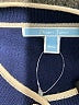 Draper James 100% Wool Blue Poncho Size Med - Lg - photo 7