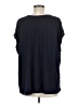 Papermoon Stars Black Short Sleeve Blouse Size M - photo 2