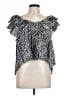 Universal Thread 100% Cotton Silver Sleeveless Blouse Size L - photo 1