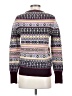 J.Crew Print Purple Pullover Sweater Size S - photo 2