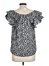 Universal Thread 100% Cotton Silver Sleeveless Blouse Size L - photo 2