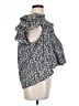 Universal Thread 100% Cotton Silver Sleeveless Blouse Size L - photo 4