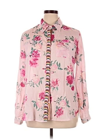 Magazine Long Sleeve Blouse (view 1)