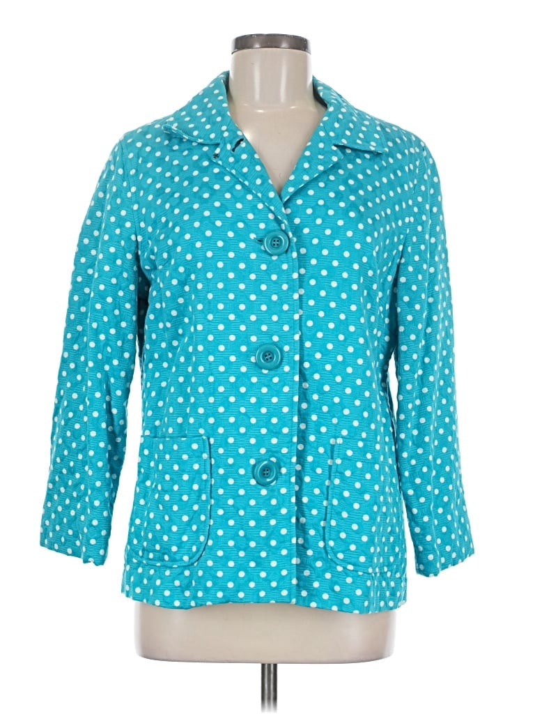Pre-owned Koret Blazer Jacket In Teal