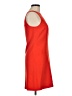 Ann Taylor LOFT Solid Red Casual Dress Size 6 (petite) - photo 4