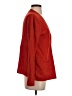 CAbi 100% Cotton Solid Red Cardigan Size S - photo 4