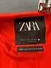 Zara 100% Polyester Solid Orange Jacket Size M - photo 6