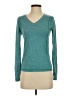 Danskin Now 100% Polyester Teal Long Sleeve T-Shirt Size XS - photo 1