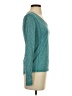 Danskin Now 100% Polyester Teal Long Sleeve T-Shirt Size XS - photo 4