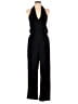 Assorted Brands 100% Polyester Solid Black Jumpsuit Size L - photo 1