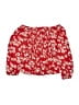Unbranded 100% Rayon Red Long Sleeve Blouse Size 120 cm / US 6X - photo 1